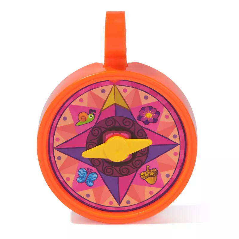 Spin Master Dora My Adventure Backpack ar ievelkamu karti, rotaļu binokli un kompasu – Daudzkrāsaina, vecumam 3+