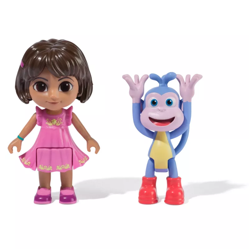 Dora, Fantastic Friends Gift Pack ar Dora, Boots, Tico, Isa un Fiesta Trio, rotaļu figūriņas, rotaļlietas meitenēm un zēniem no 3 gadu vecuma