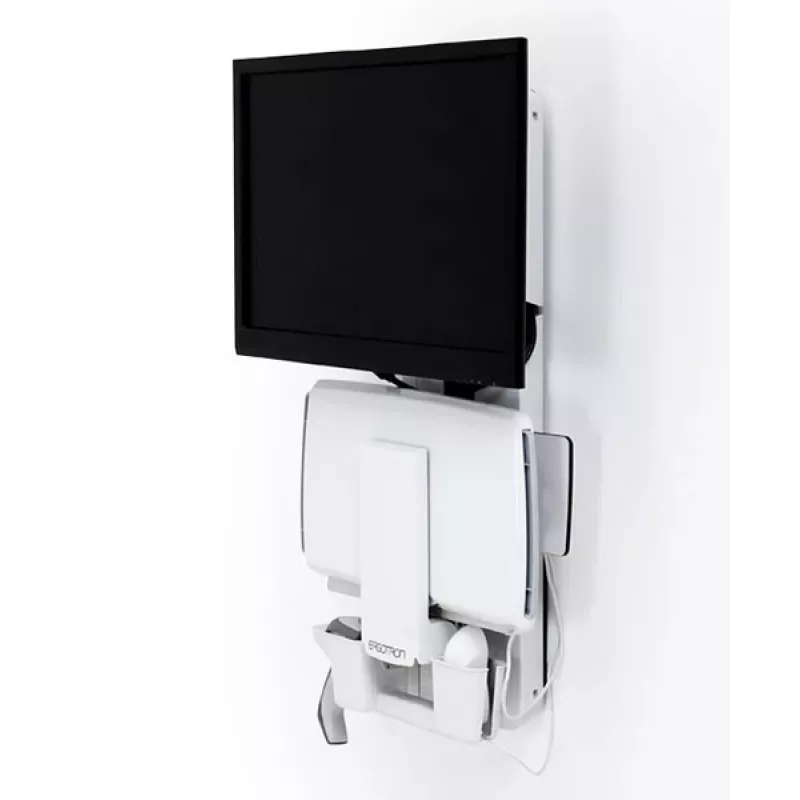 ERGOTRON Styleview sēdus-stāvus vertikālā pacēlāja pacientu istabai (balts)