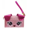 Purse Pets, Keepin’ It Clutch Dazzling Diva Puppy rotaļlieta un aproču maciņš ar apgaismojošām varavīksnes acīm, bērnu rotaļlietas meitenēm no 4 gadu vecuma
