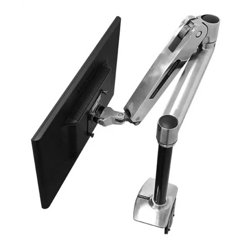 ERGOTRON Lx Sit Stand Desk Mount LCD svira (pulēts alumīnijs)