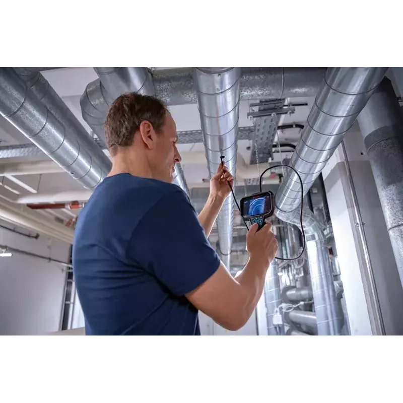 Bosch GIC 12V-5-27 C PROFESSIONAL industriālā inspekcijas kamera 8,3 mm elastīga-paklausīga zonde IP67, IP54