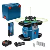 Rotācijas lāzers Bosch GRL 650 CVHG Professional 18 V ar zaļo lāzera līniju, L-BOXX