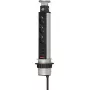 Power Extension Brennenstuhl 1396200013 2m 3 AC Outlets Indoor Aluminium Melns