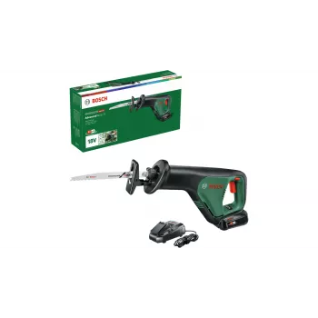 Bosch AdvancedRecip 18 300 spm Melns, Zaļš
