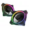 Ventilators ASUS Prime MR120 ARGB Reverse Melns 12 cm uzmavas gultnis