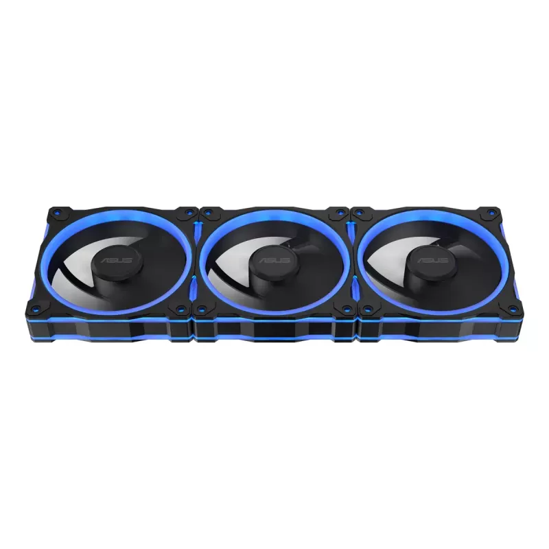 ASUS Prime MR120 ventilators ARGB Reverse Melns 3in1 Datora korpusam 12 cm 3 gab.