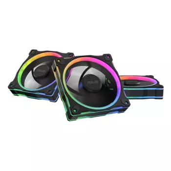 ASUS Prime MR120 ventilators ARGB Reverse Melns 3in1 Datora korpusam 12 cm 3 gab.