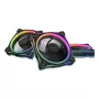 ASUS Prime MR120 ventilators ARGB Reverse Melns 3in1 Datora korpusam 12 cm 3 gab.