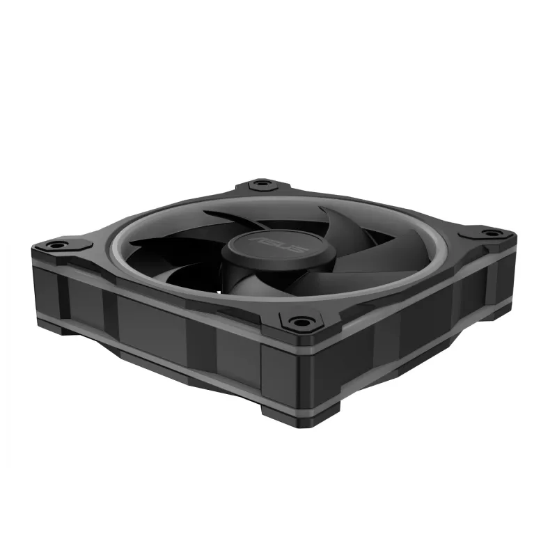 Ventilators ASUS Prime MR120 ARGB melns 12 cm uzmavas gultnis