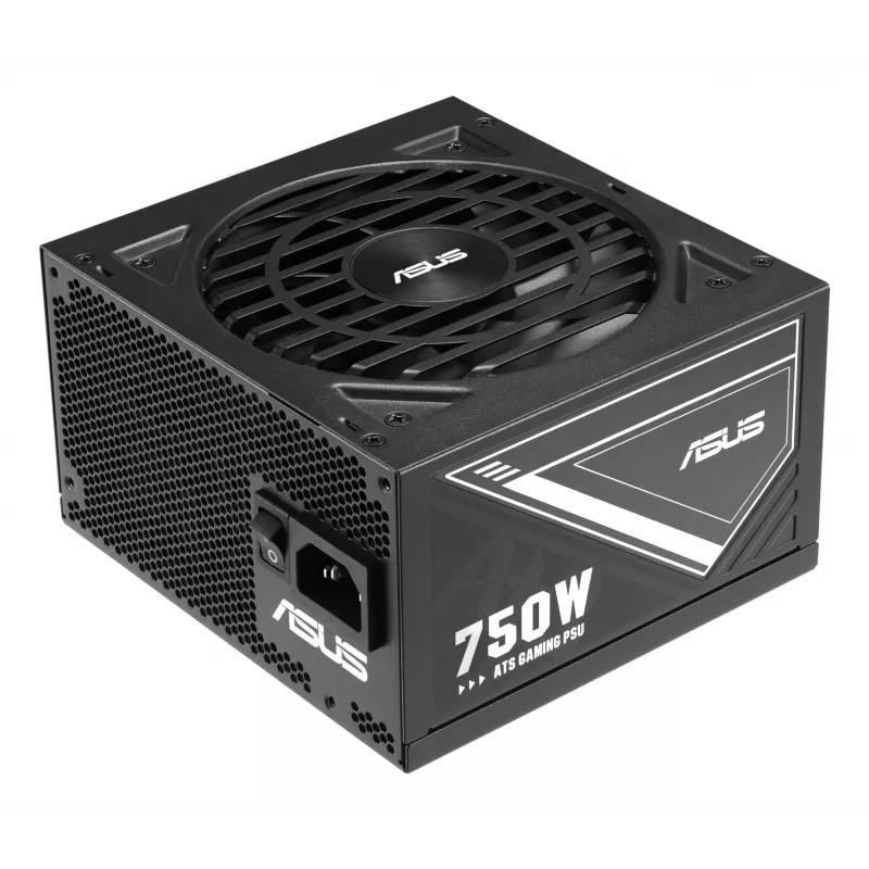 Barošanas bloks ASUS ATS-750G 750 W, 20+4 kontaktu ATX, 80 PLUS Gold, melns