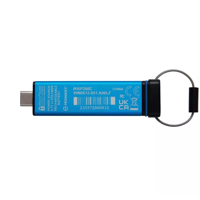 Kingston Technology IronKey 16GB USB-C Keypad 200C, FIPS 140-3 Lvl 3 AES-256