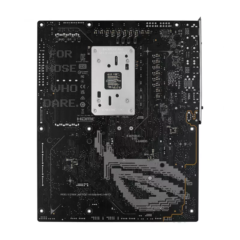 Mātesplate ASUS ROG STRIX X870E-H GAMING WIFI7 ATX Socket AM5 DDR5, 256GB, Wi‑Fi 7, 5Gb Ethernet