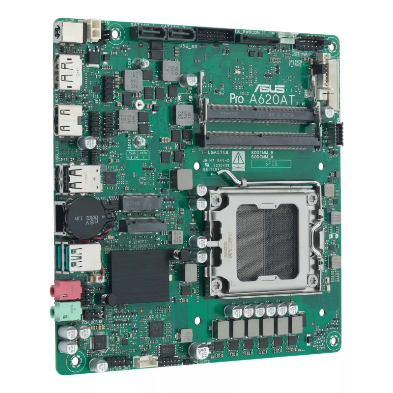 Mātesplate ASUS 90MB1L5M-M0EAYC AMD A620A ligzda AM5 mini ITX