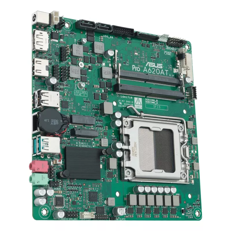 Mātesplate ASUS 90MB1L5M-M0EAYC AMD A620A ligzda AM5 mini ITX