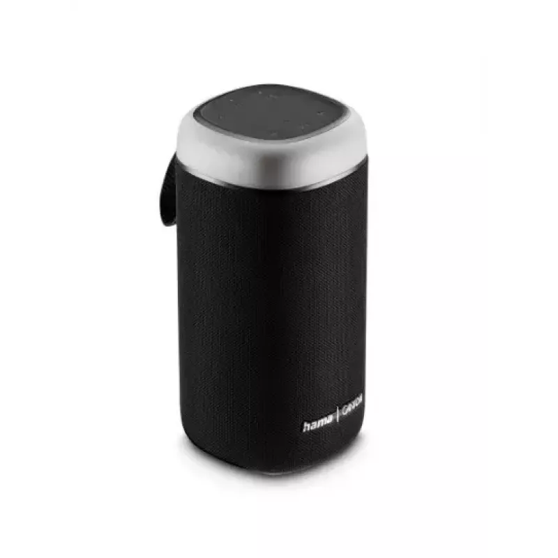 Bluetooth skaļrunis CANTON Glow Pro by HAMA, melns, 3,5 mm ligzda, LED gaismas efekti