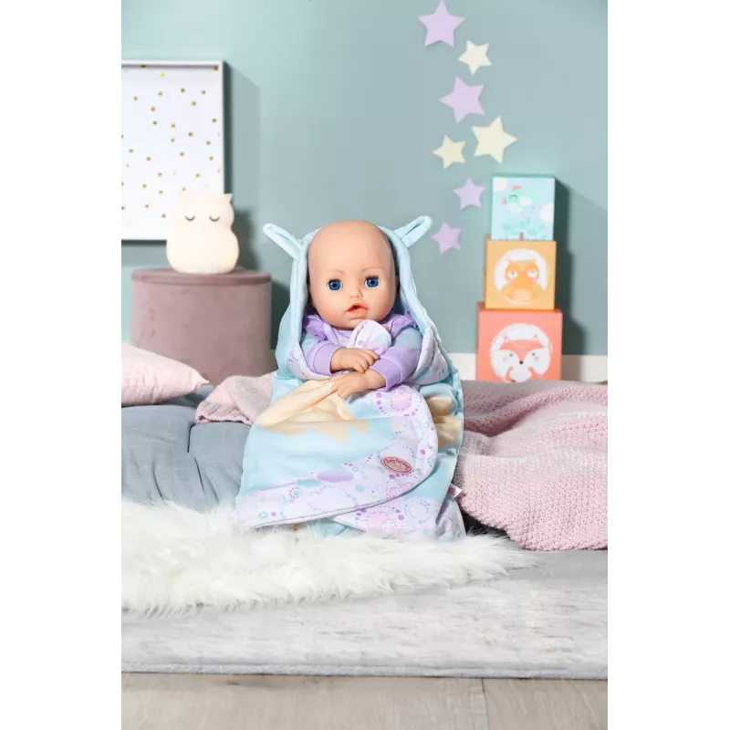 Leļļu guļammaiss Baby Annabell Sweet Dreams vīšanas maiss 3 gadi