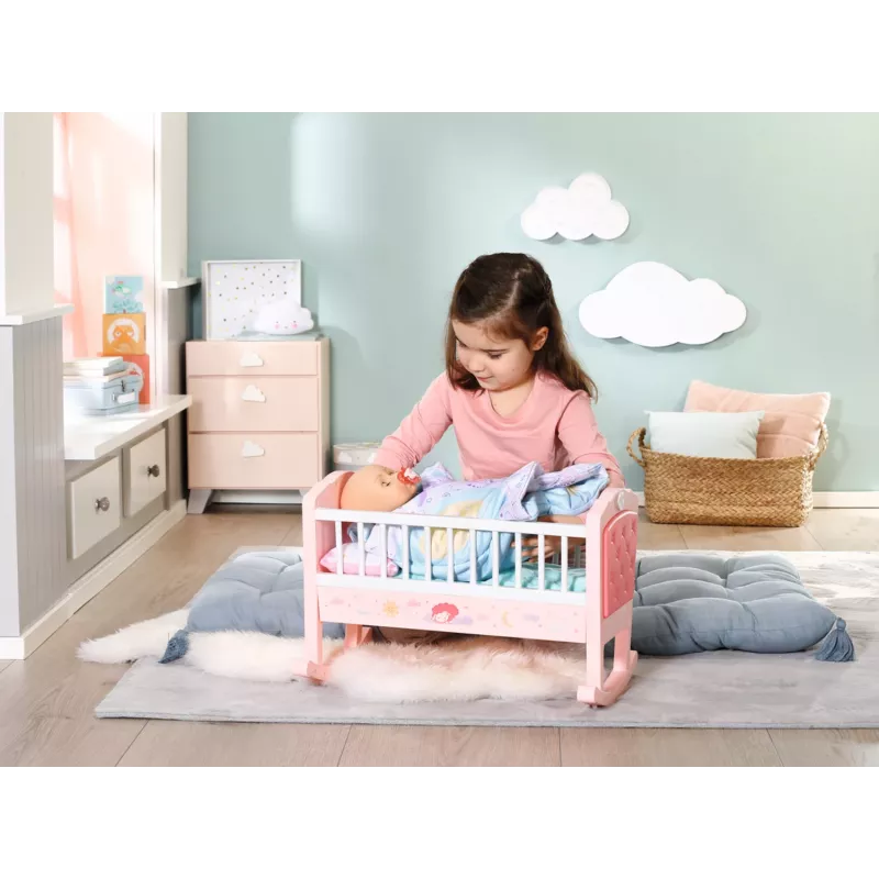 Leļļu guļammaiss Baby Annabell Sweet Dreams vīšanas maiss 3 gadi
