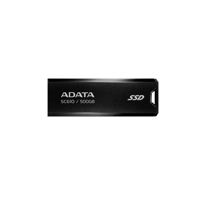 USB zibatmiņa ADATA SC610 500 GB USB Type-A 3.2 Gen 2 (10 Gbit/s) 550/500 MB/s, melna