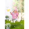 Leļļu drēbju komplekts BABY born Rozā mētelīša komplekts 43cm Salokāms