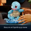 4D Build , Pokémon Squirtle 3D modeļa komplekts, Pokémon figūra, Kanto pirmā partnera kolekcija, galda dekors, 180 gabali, no 12 gadu vecuma