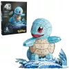 4D Build , Pokémon Squirtle 3D modeļa komplekts, Pokémon figūra, Kanto pirmā partnera kolekcija, galda dekors, 180 gabali, no 12 gadu vecuma