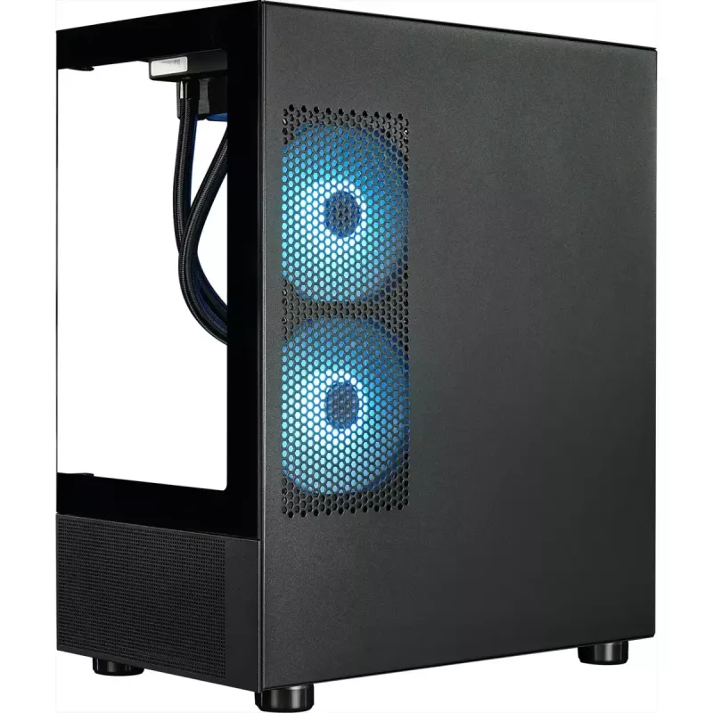 Desktop gaming PC THERMALTAKE FTW A-Line LCS 5060 Melns/transparent with Windows 11 Pro