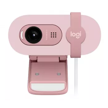 LOGITECH Brio 100 Full HD tīmekļa kamera rozā krāsā