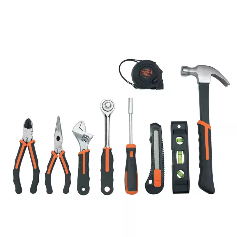 Pistol Grip Drill Melns & Decker BDCDD12-QW, Keyless, 1.5 Ah