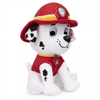 PAW Patrol GUND Oficiālais Māršals ugunsdzēsēja uniformā, mīkstā rotaļlieta, vecumam no 1 gada, 15 cm