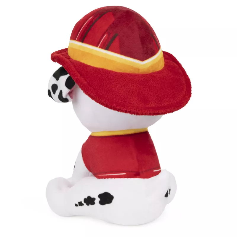 PAW Patrol GUND Oficiālais Māršals ugunsdzēsēja uniformā, mīkstā rotaļlieta, vecumam no 1 gada, 15 cm