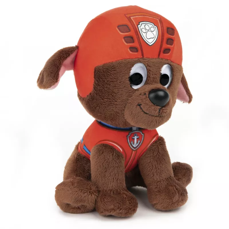 PAW Patrol GUND oficiālā Zuma paraksta ūdens glābšanas formas tērpā plīša rotaļlieta, mīkstais dzīvnieciņš bērniem no 1 gada vecuma, 6 collas