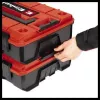 Mazo detaļu kastīte Einhell E-Case S-F Polipropilēns Melna Sarkana 42x28x9,5 cm
