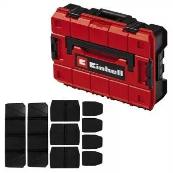 Mazo detaļu kastīte Einhell E-Case S-F Polipropilēns Melna Sarkana 42x28x9,5 cm