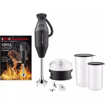 ESGE M 200 BBQ 10 L iegremdējamais blenderis 200 W Melns, Hromēts