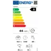 Veļas mazgājamā mašīna Gorenje G600 WPNA94A1TS ar priekšējo ielādi 9 kg 1300 RPM Balta A