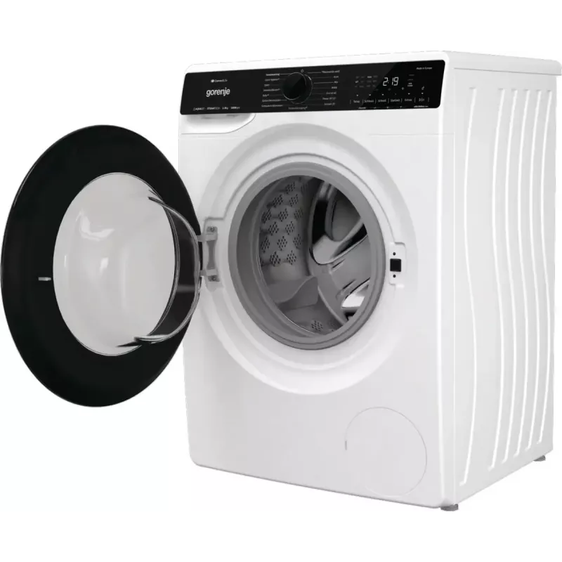 Veļas mazgājamā mašīna Gorenje G600 WPNA94A1TS ar priekšējo ielādi 9 kg 1300 RPM Balta A