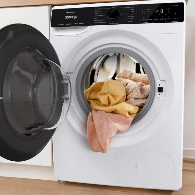 Gorenje WPNA14A3TS veļas mašīna Priekšējā ielāde 10 kg 1400 RPM Balta