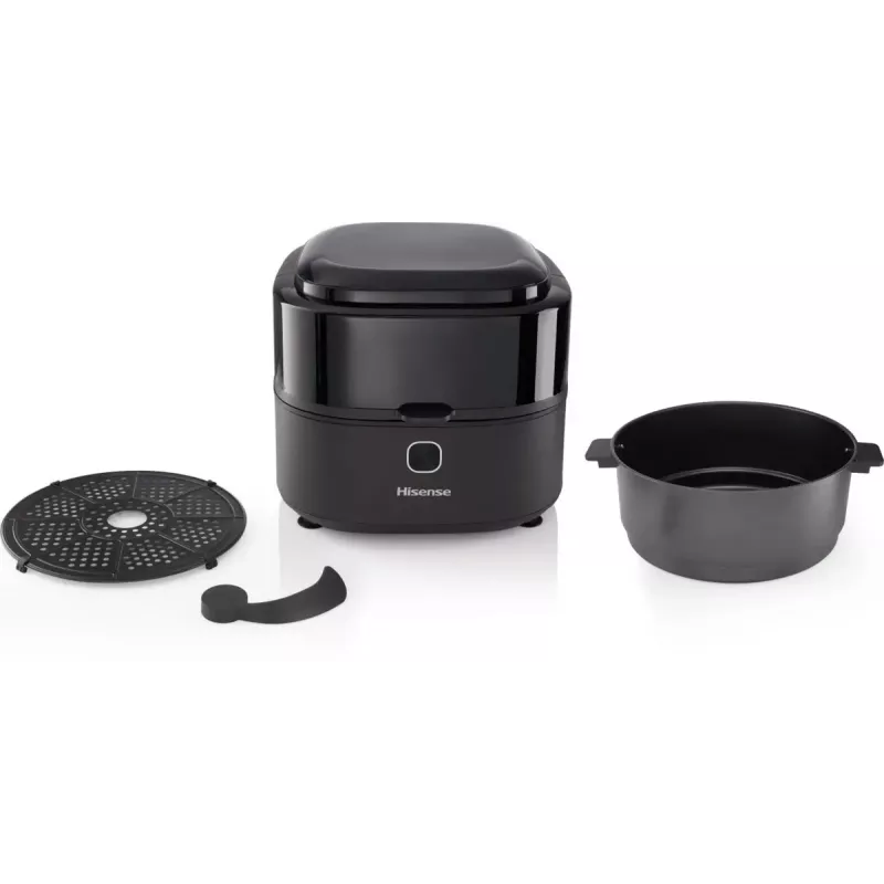 Hisense HAF1350DR Single 6.7 L Brīvi stāvoša 1350 W Karstā gaisa fritieris Melns