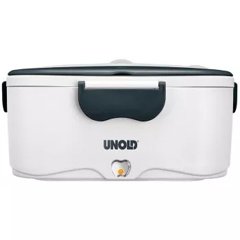 Unold 58850 elektriskā pusdienu kastīte 1,5 l, nerūsējošā tērauda trauks, balta