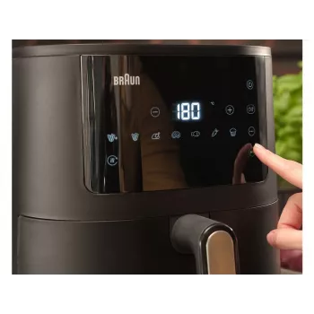 Braun MultiFry 3 Single 4,3 L Brīvi stāvošs 1500 W Karstā gaisa fritieris Melns