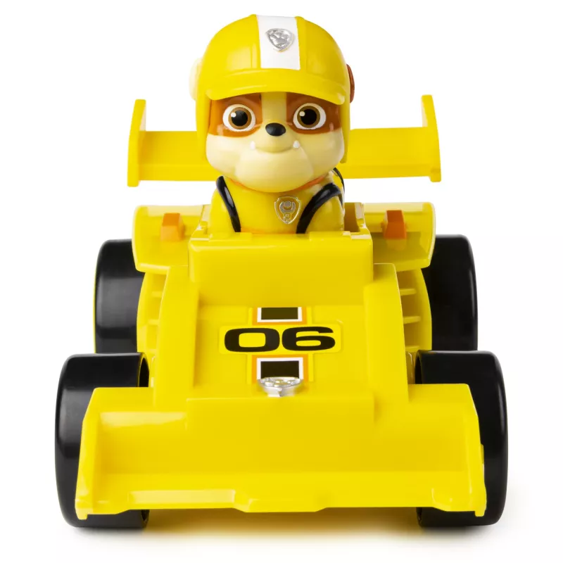 PAW Patrol, Ready, Race, Rescue Rubble's Race & Go Deluxe spēkrati ar skaņām, bērniem vecumā no 3 gadiem