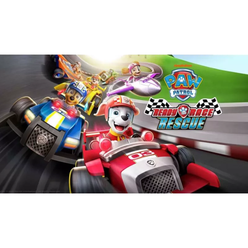 PAW Patrol, Ready, Race, Rescue Rubble's Race & Go Deluxe spēkrati ar skaņām, bērniem vecumā no 3 gadiem