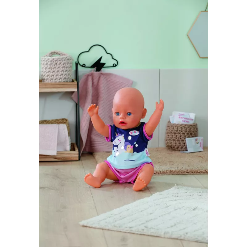 BABY born Vienradža īsās pidžamas 43 cm leļļu naktsveļa