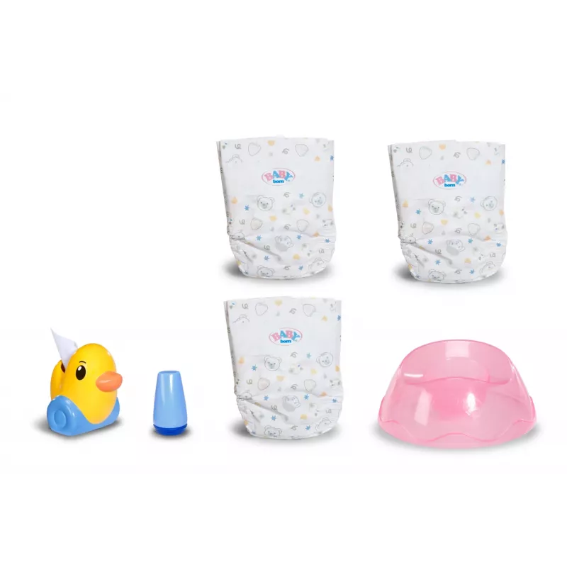 Podnieks lellēm ZAPF BABY born Podnieka komplekts, daudzkrāsains, no 3 gadu vecuma