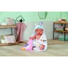 BABY born dvieļu komplekts ar kapuci leļļu vannošanai