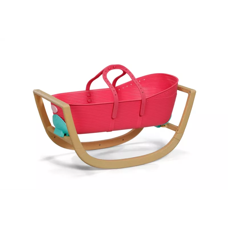 Cradle for dolls zapf creation BABY born 3-in-1 Pinplay — lelle furniture, convertible cradle/bed/carrier