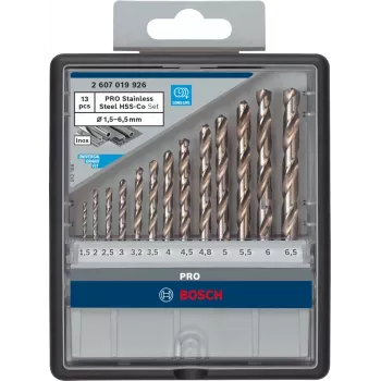 Urbju komplekts Bosch HSS Twist Drill Bits Cobalt 2607019926
