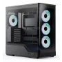 Datora korpuss AeroCool Geh Midi P500A Melns