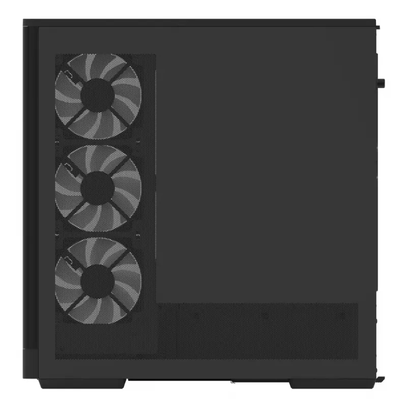 Datora korpuss AeroCool Geh Midi P500A Melns